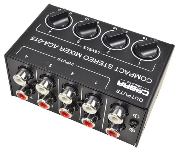 4 Channel Mini Mixer 